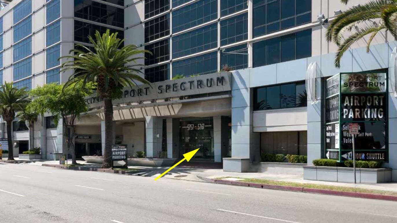 5757 W Century Blvd Airport Spectrum building entrance